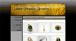 Desktop Screenshot of goldenphoenixjewelry.com
